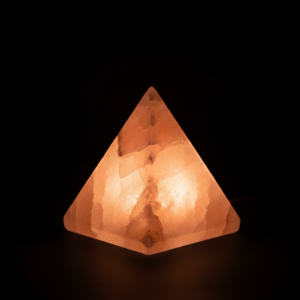 Pink Salt Pyramid Shape Lamp